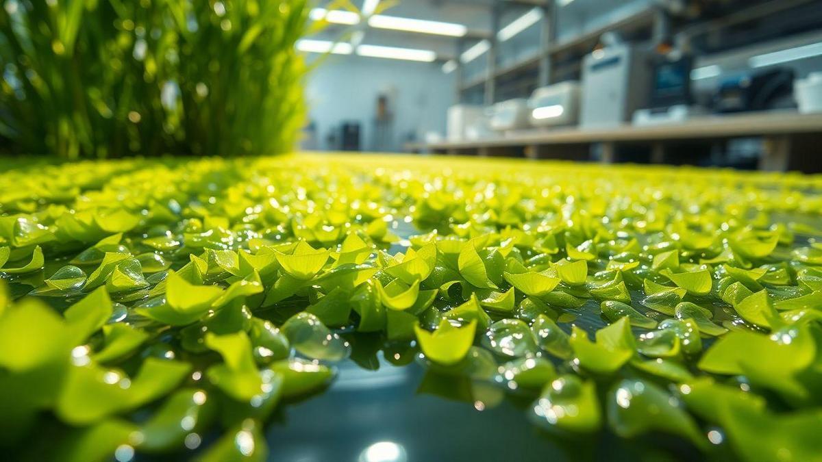 Introdução aos Bioplásticos à Base de Algas como Alternativa aos Petroquímicos