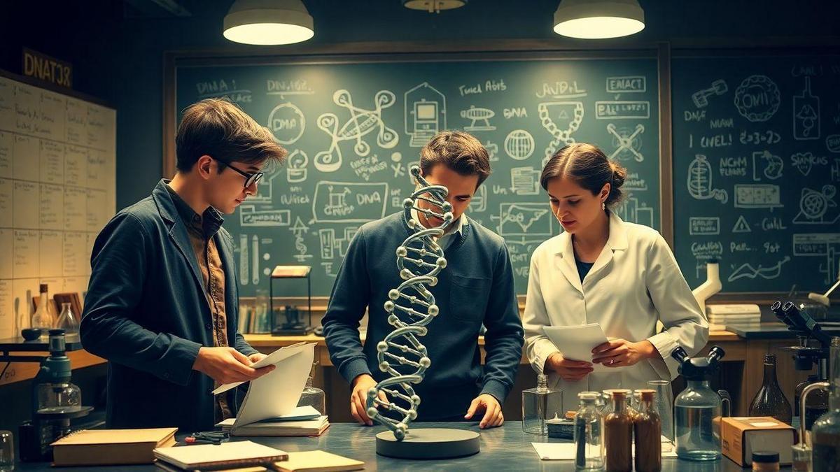 discovery-of-dna-structure-by-watson-crick-and-franklin