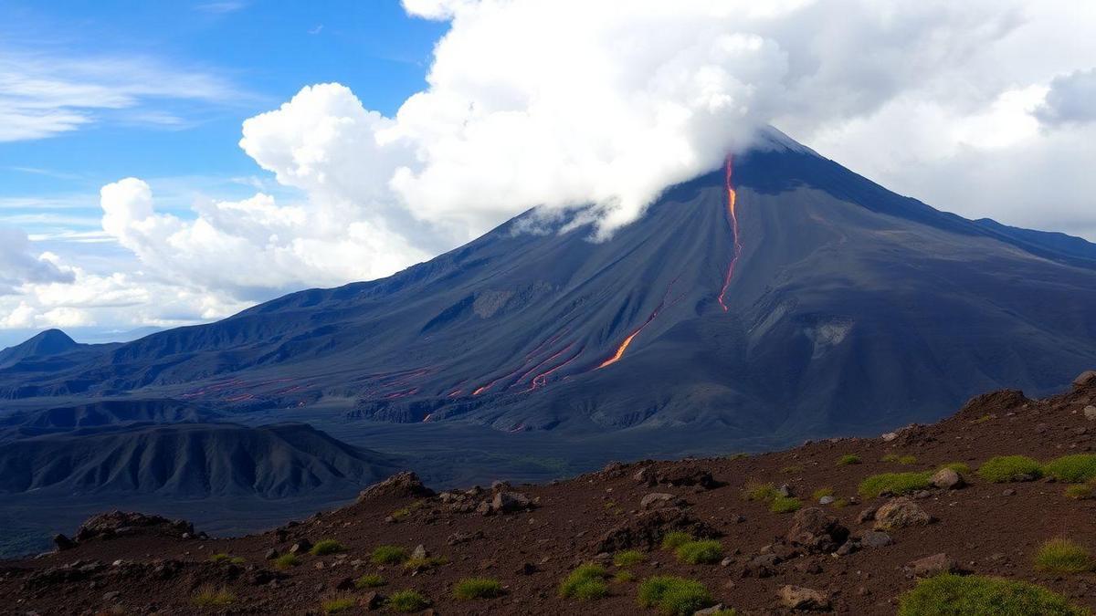 Volcanic eruptions and their complex geological mechanisms